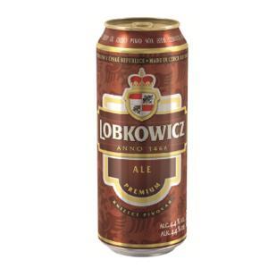 Bia Lobkowicz Ale Premium 4.4% Tiệp - 24 lon x 500ml