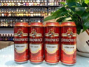 Bia Lobkowicz Lager 4.7% Tiệp - lon 500ml