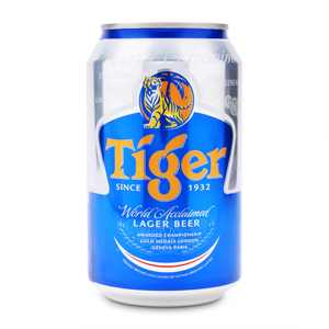 Bia lon Tiger 330ml