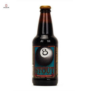 Bia Lost Coast 8 Stout 5,8% Mỹ – chai 330ml