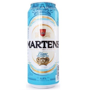 Bia Martens Blanc 4,8% Bỉ – 24 lon 500ml