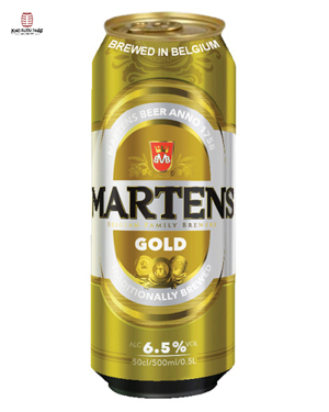 Bia Martens Gold 6,5% Bỉ - 24 lon 500ml