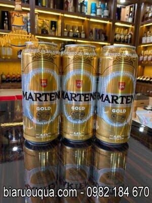 Bia Martens Gold 6,5% Bỉ - 24 lon 500ml