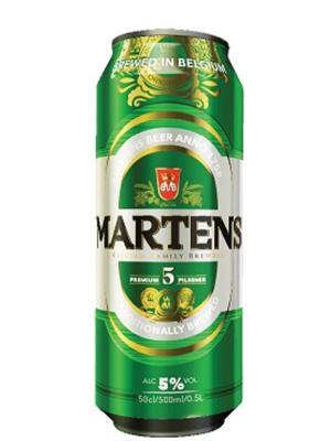 Bia Martens Pils 5% Bỉ – 24 lon 500ml