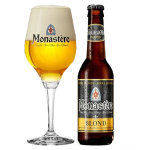 Bia Monastere Blond 6.5% – Chai 330ml, thùng 24 Chai