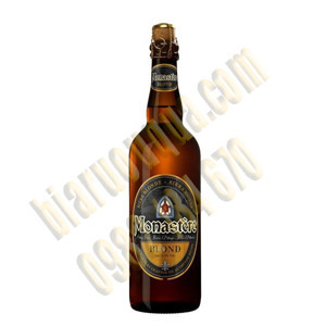 Bia Monastere Blond 6.5% – Chai 330ml, thùng 24 Chai