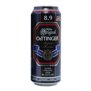 Bia Oettinger nặng 8,9% thùng 24 lon 500ml