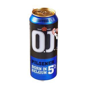 Bia OJ Pilsener 5.0% Thùng 24 Lon x 500ml