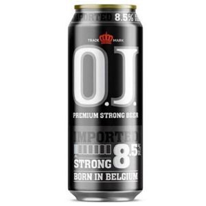 Bia OJ Strong Imported 8.5% Thùng 24 lon 500ml