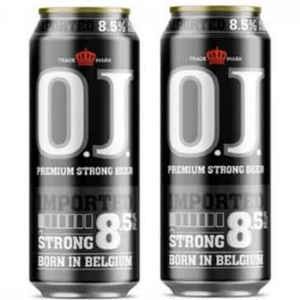 Bia OJ Strong Imported 8.5% Thùng 24 lon 500ml