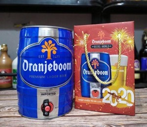 Bia Oranjeboom Premium Lager 5% Hà Lan – bom 5 lít