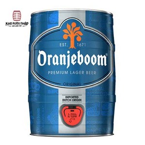 Bia Oranjeboom Premium Lager 5% Hà Lan – bom 5 lít