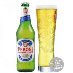 Bia Peroni Nastro Azzurro 5,1% Ý – 24 chai 330ml
