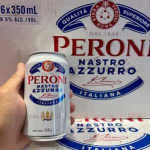 Bia Peroni Nastro Azzurro 5,1% Ý – 24 chai 330ml