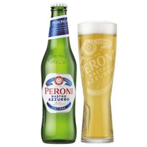 Bia Peroni Nastro Azzurro 5,1% (Ý) - chai 330ml