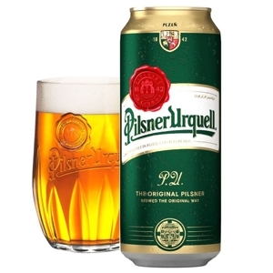 Bia Pilsner Urquell 4.4% - Lon 500ml