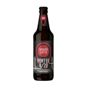 Bia Porter 8/20 8.5% – Chai 500ml