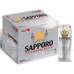 Bia Premium 5% Lon 650ml (Sapporo)