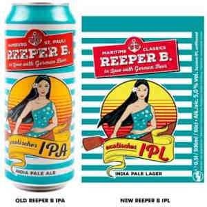 Bia Reeper B Exotisches IPA 5% Thùng 24 lon 500ml