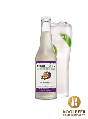 Bia Rekorderlig Passion Fruit 4.5% Thùng 24 chai 330ml