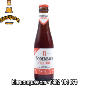 Bia Rodenbach Fruitage 4,2% Thùng 24 chai 250ml