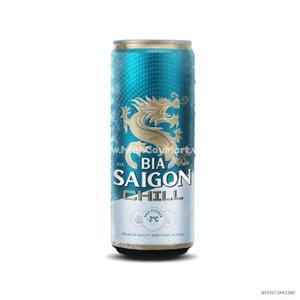 Bia Sài Gòn Chill lon 330ml