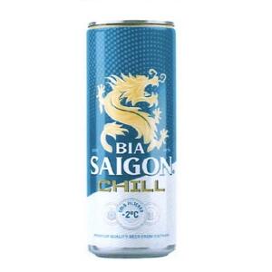 Bia Sài Gòn Chill lon 330ml