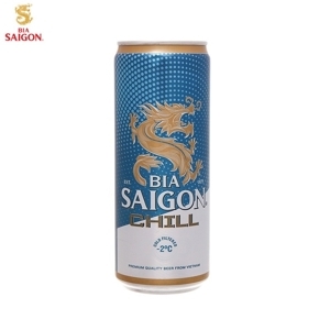 Bia Sài Gòn Chill lon 330ml