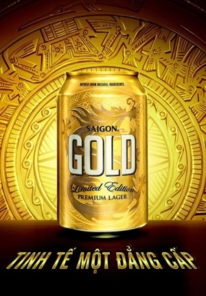 Bia Sài Gòn Gold lon 330ml