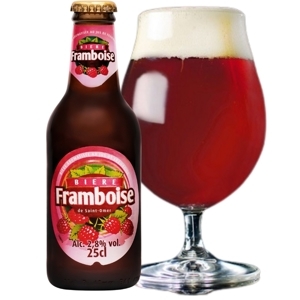 Bia Saint Omer Framboise 2.8% Chai 250ml