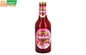 Bia Saint Omer Framboise 2.8% Chai 250ml