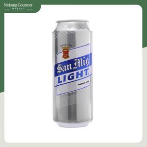 Bia San Mig Light 5% Lon 500ml