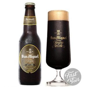 Bia San Miguel Dark Lager 5% Thùng 24 chai 330ml