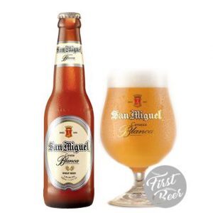 Bia San Miguel Wheat Blanca 5.4% Thùng 24 chai 330ml