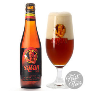 Bia Satan Red 8% – 24 Chai 330ml