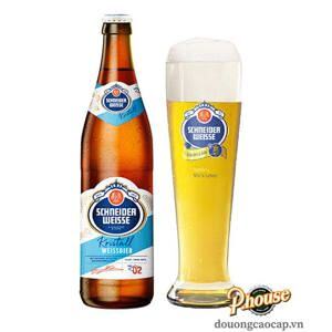 Bia Schneider Weisse Kristall 5.3%  – Chai 500ml – Thùng 20 Chai