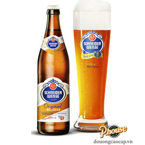 Bia Schneider Weisse Original 5.4% – Chai 500ml – Thùng 20 Chai