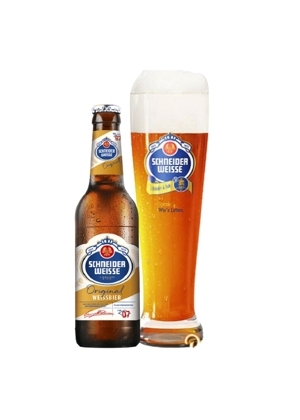 Bia Schneider Weisse Original 5.4% – Chai 500ml – Thùng 20 Chai
