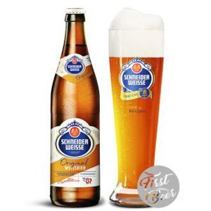 Bia Schneider Weisse Original 5.4% – Chai 500ml – Thùng 20 Chai