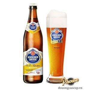 Bia Schneider Weisse TAP 1 Mein Helle Weisse 4.9% – Chai 500ml, Thùng 20 Chai