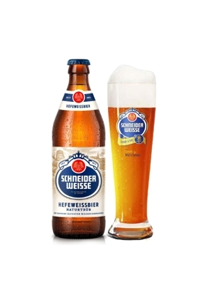 Bia Schneider Weisse TAP 1 Mein Helle Weisse 4.9% – Chai 500ml, Thùng 20 Chai