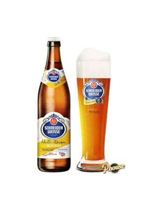 Bia Schneider Weisse TAP 1 Mein Helle Weisse 4.9% – Chai 500ml, Thùng 20 Chai