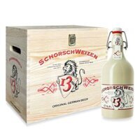 Bia Schorsch Weizen 13% Thùng 6 chai 500ml