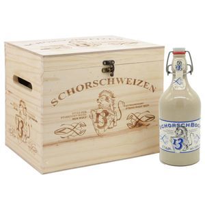 Bia Schorsch Weizen 13% Thùng 6 chai 500ml