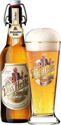 Bia Schwaben Brau Das Helle 5% Đức – chai 500ml