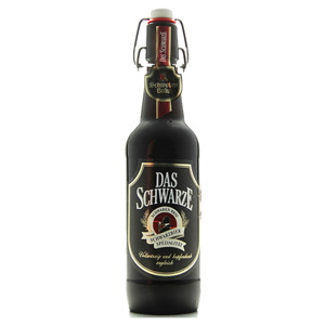 Bia Schwaben Brau  Das Schwarze 4,9% Đức – chai 500ml