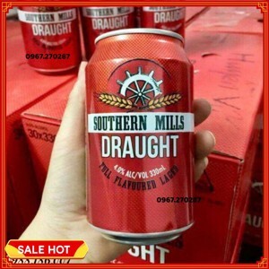 Bia Southern Mills Draught 4.0% – 30 Lon 330ml