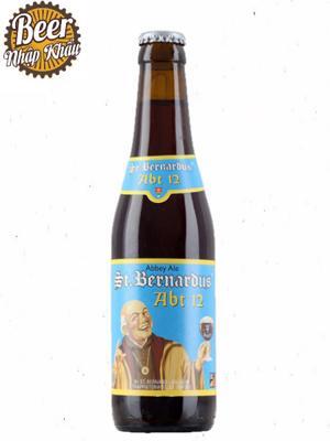 Bia St. Bernardus ABT12 – 10.5% – 24 Chai 330 ml