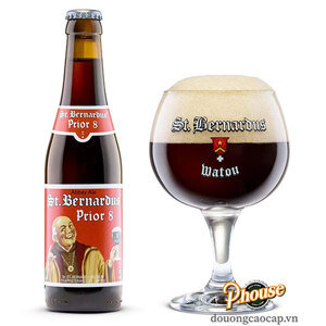 Bia St Bernardus Prior 8 8% Thùng 24 chai 330ml