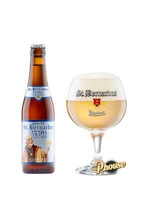 Bia St Bernardus Wit 5.5% Thùng 24 chai x 330ml